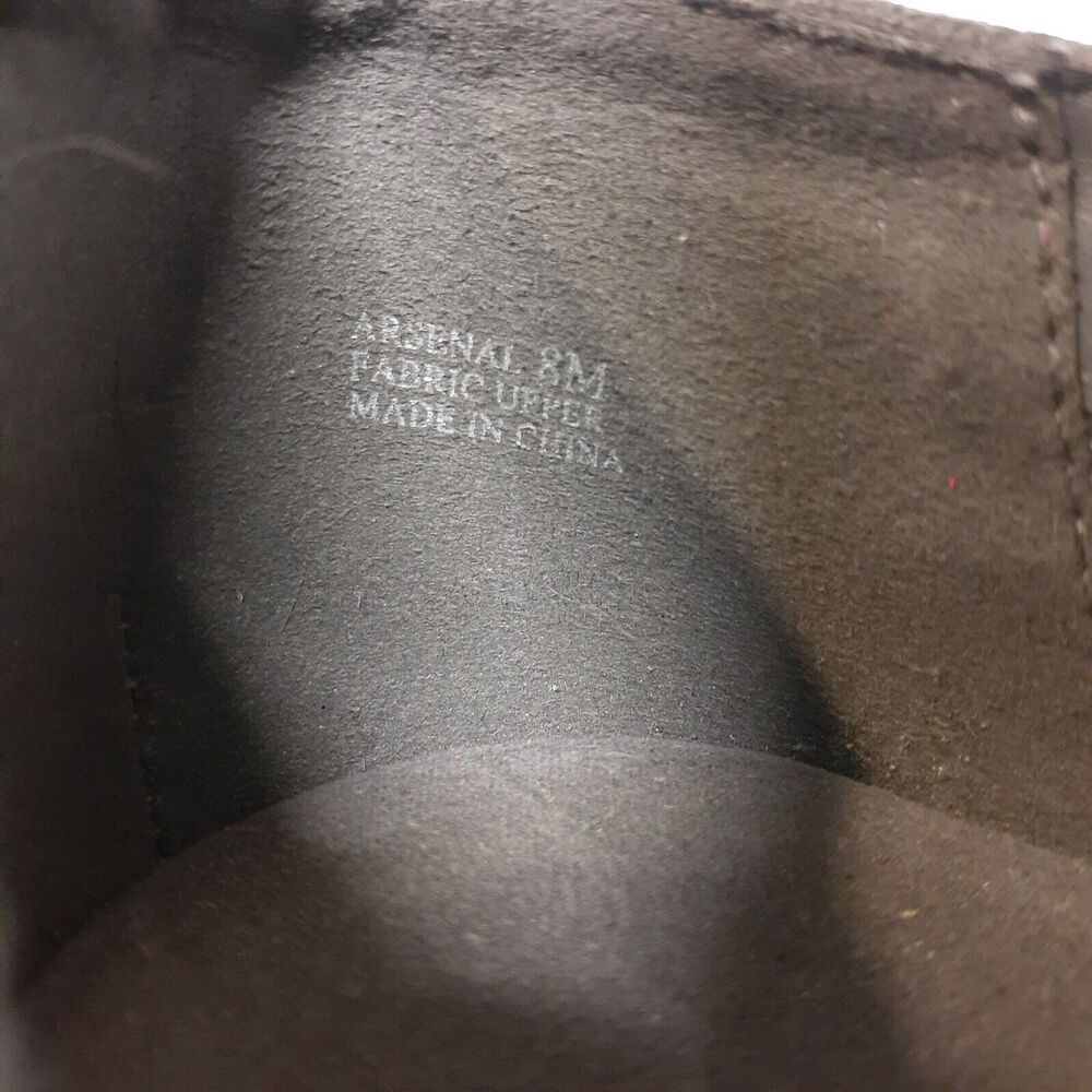 Jasmin Womens's Size 8 Arsenal Gray Stretch Cutout Chunky Booties Heels Zip - Picture 7 of 7